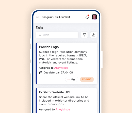 Exhibitor Portal App