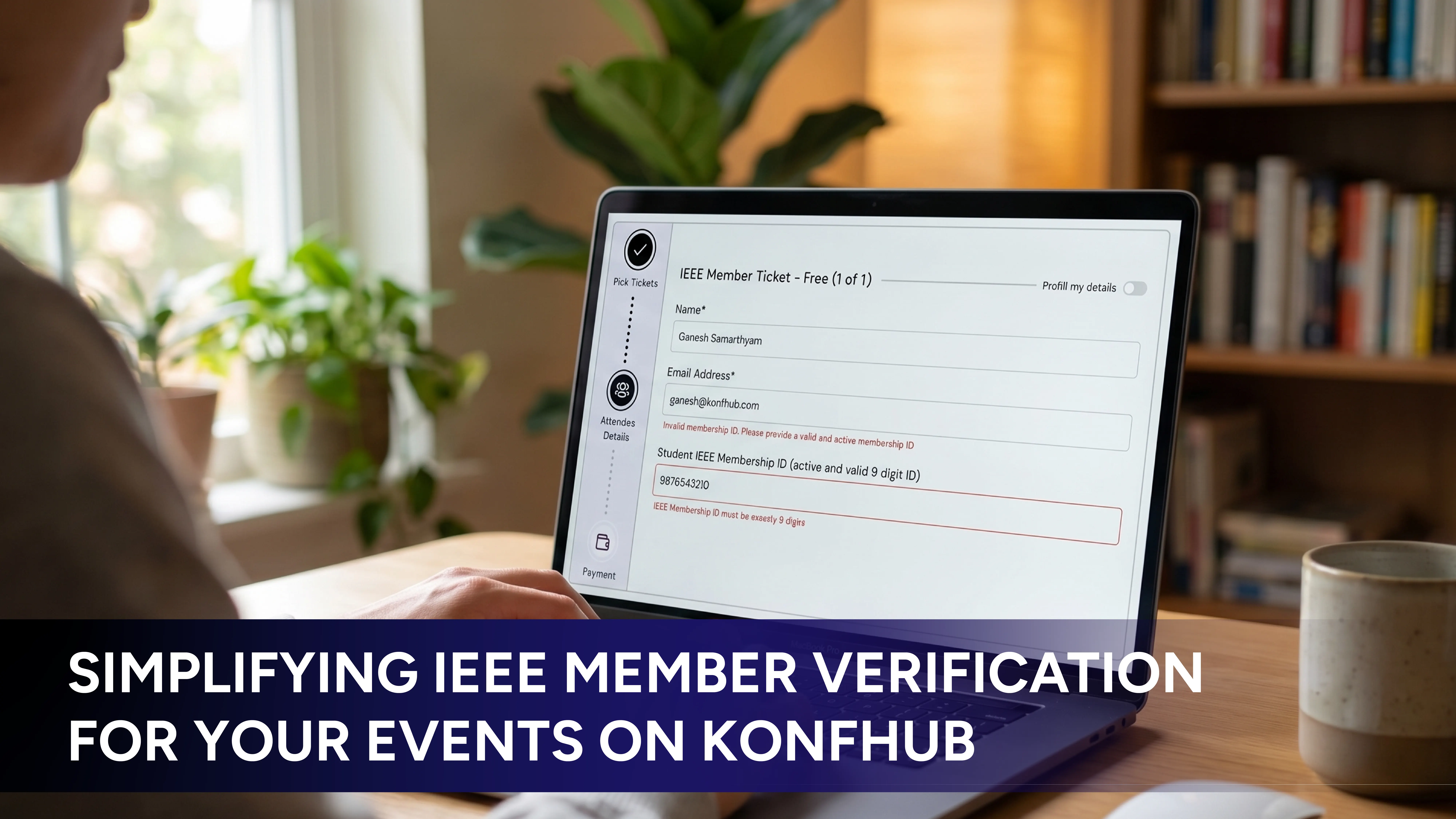 Simplifying IEEE Member Verification for Your Events on KonfHub