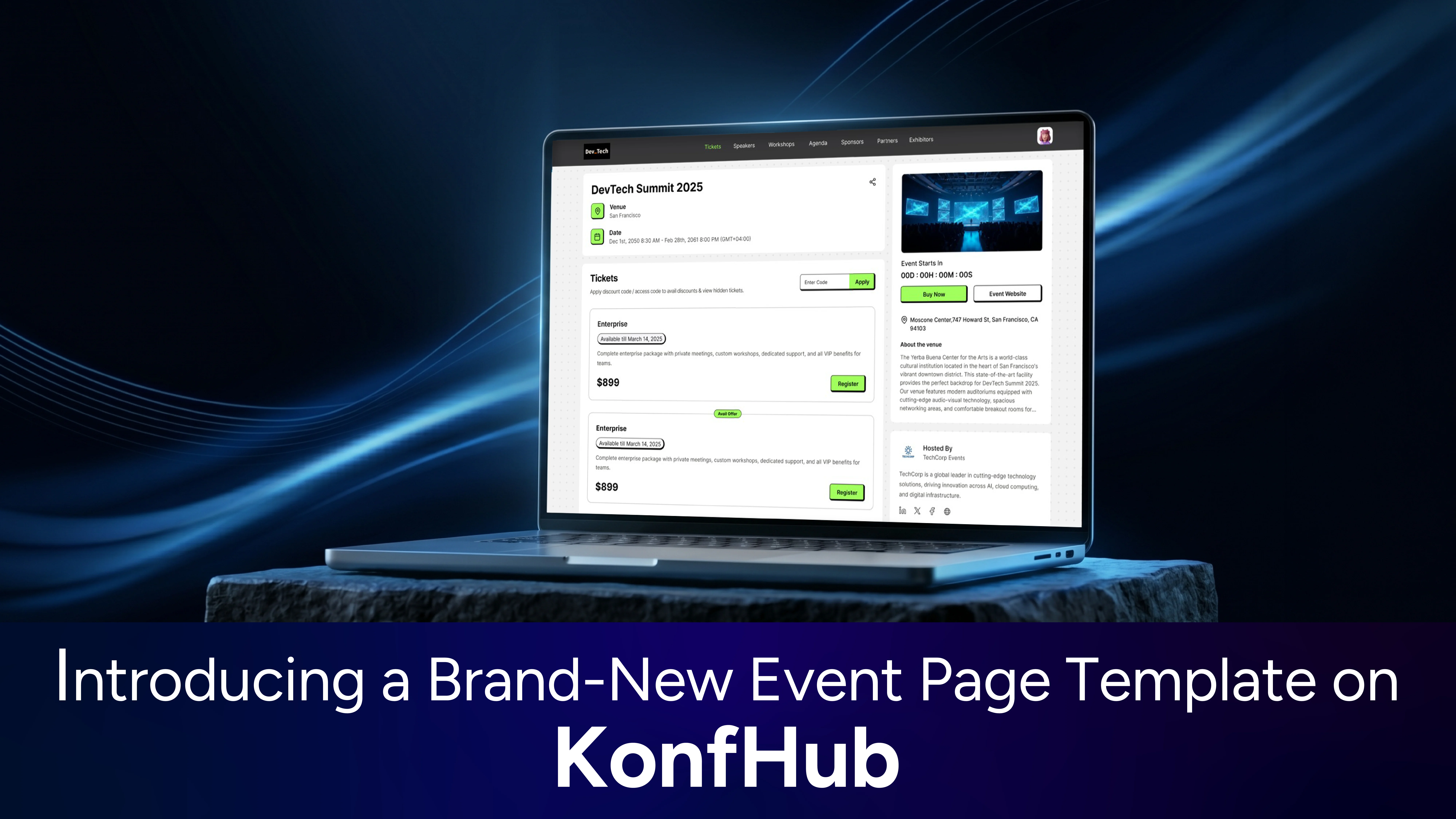 Introducing a Brand-New Event Page Template on KonfHub