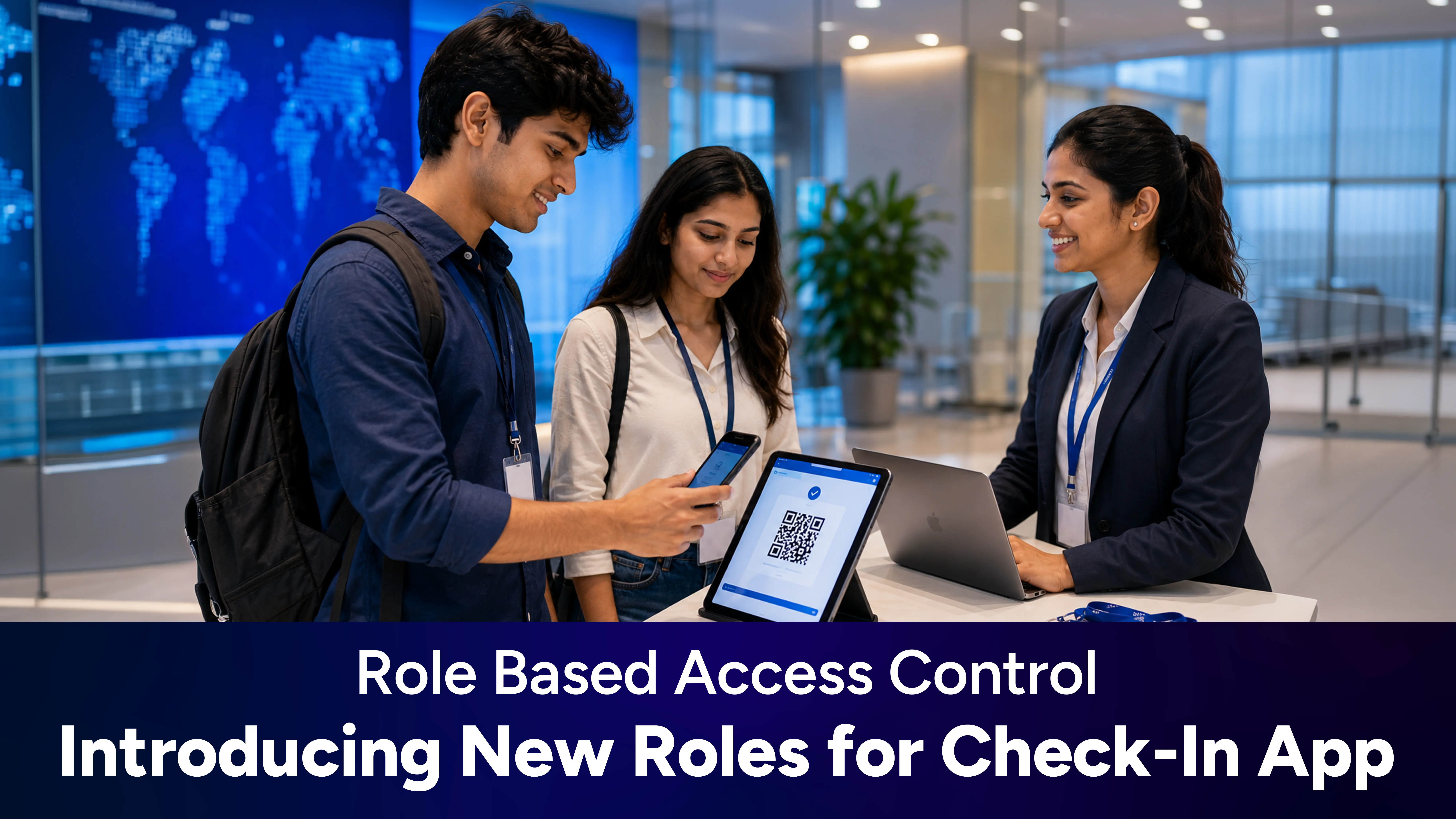 Role Based Access Control: Introducing New Roles for Check-In App