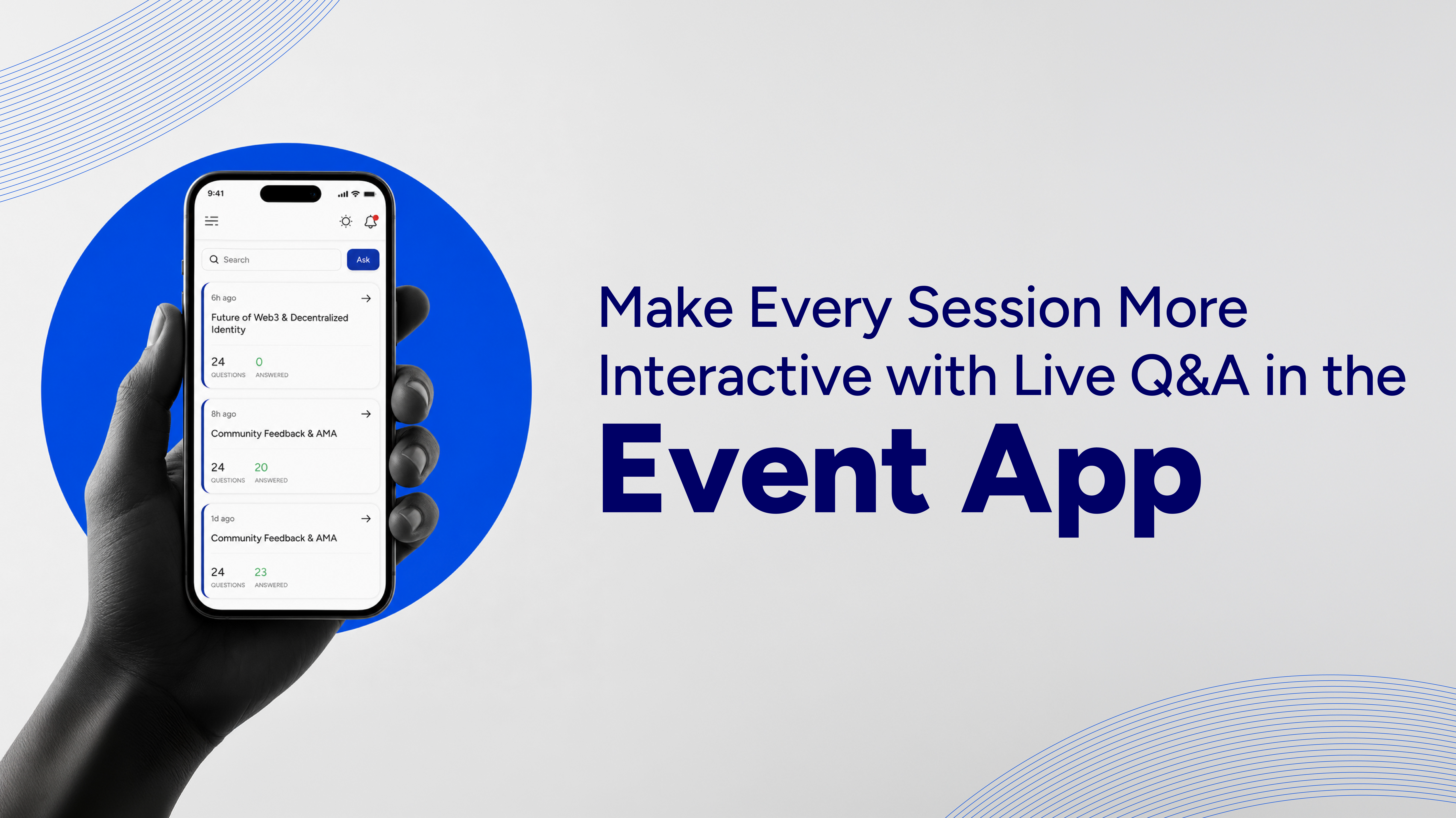 Make Every Session More Interactive with Live Q&A in the Event App
